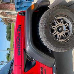 Compatible Mountain WRANGLER Hood Decals And Stickers For Jeep Wrangler,Car Styling Vinyl Cut Film Stickers Words Decoration