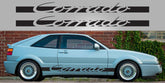 Volkswagen Corrado Vinyl Decal Pair Version 2