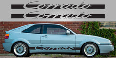 Volkswagen Corrado Vinyl Decal Pair Version 2