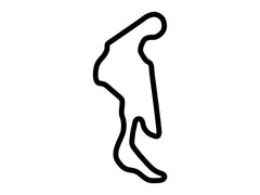 Calcomanía de Thunderhill Raceway Park West