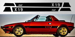 Fiat X/19 Bertone Vinyl Decal Set