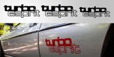 Lotus Esprit Turbo Decals