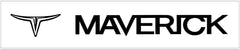 Ford Maverick Windshield Decal with Logos - 3.7" x 36"