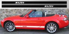 Miata MX-5 Triple Stripe Decal Graphic