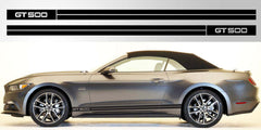 Mustang GT 500 Double Stripe Vinyl Decal