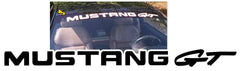 Mustang GT Windshield Decal - 3" x 40"