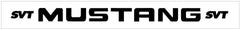 SVT Mustang Windshield Decal - 2.5" x 40"