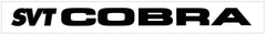 SVT Cobra Windshield Decal - 3" x 40"