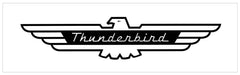 Ford Thunderbird Name Decal - 5" x 24"