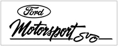 Ford Oval Motorsport SVO Decal - 4.4" X 12"