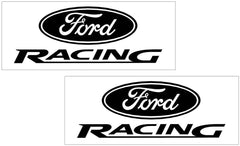 Ford Racing Decal Set - 4.5" x 12"