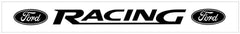 Ford Racing Windshield Decal with Ford Ovals - 4.25" X 37"