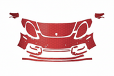Porsche Panamera Sport Design PPF Kit Layout