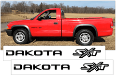2001-02 Dodge "Dakota SXT" - Door Decal Set