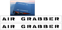 1970-71 Plymouth GTX or Road Runner Air Grabber Hood Door Decal Kit