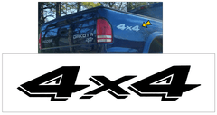 2004-07 Dodge Dakota 4x4 Side Bed Decal - 3" x 16"