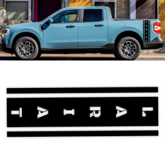 Calcomanía lateral de vinilo para Ford Maverick Lariat 2021-2023 (1 pieza)