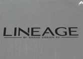 2026 Lineage Grand Design F 31ZW Camper RV Trailer Decals (Set Of 4) OEM New