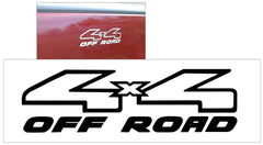 Ford Truck 4x4 Off Road Decal - 3.5" x 12"