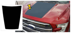 2015-17 Ford F150 Hood Center Blackout Decal