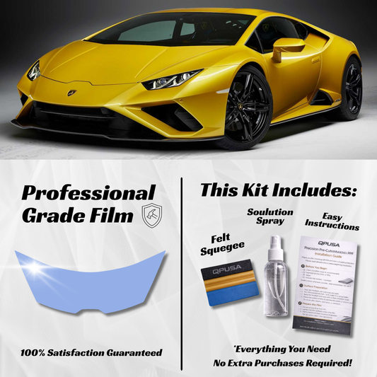 Lamborghini Huracán Partial Hood PPF Kit (2014-2024): Pre-Cut Protection That Preserves Your Supercar