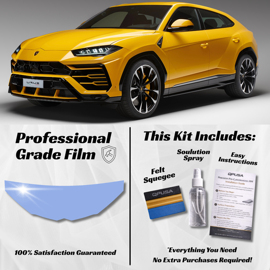 Lamborghini Urus Partial Hood PPF Kit (2018-2025): Pre-Cut Protection That Lasts