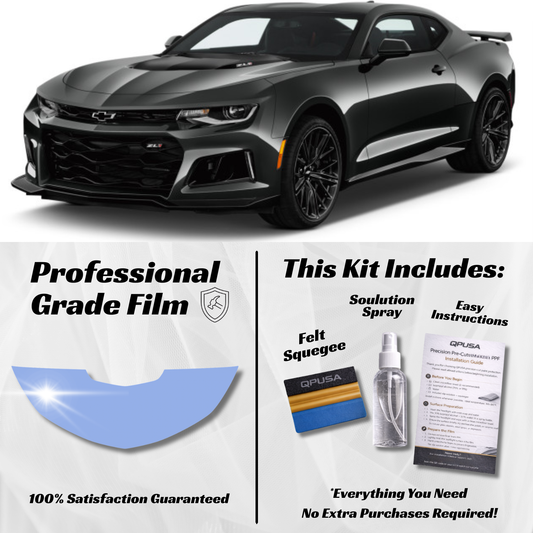 Chevrolet Camaro (2020+) Partial Hood PPF Kit: Rock Chip Protection Made Easy