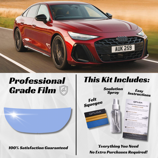Audi A6 (2026+) Partial Hood PPF Kit: Pre-Cut Paint Protection That Lasts