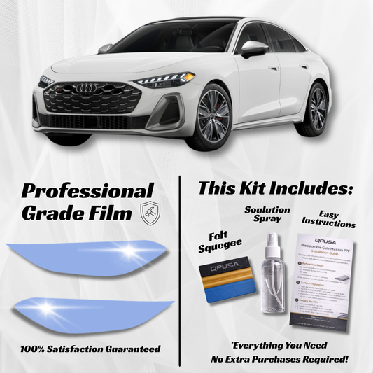 Audi S5 (2025-2026) Headlight PPF Kit: Pre-Cut Protection That Preserves Clarity & Value