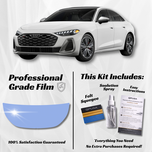 Audi S5 (2025-2026) Partial Hood PPF Kit: Pre-Cut Protection That Lasts