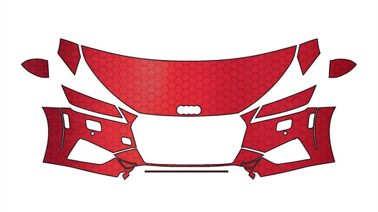 Audi TT S (2016–2018) Front PPF Kit | Pre-Cut Paint Protection Film