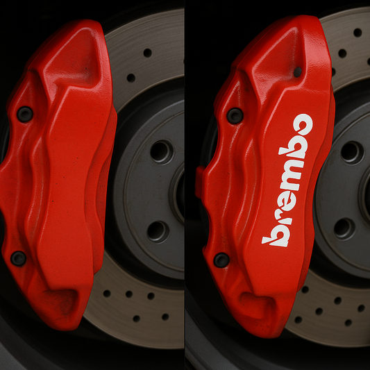 Upgrade Your Ride with Brembo Brake Caliper Decals