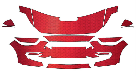 Ford Mustang Shelby GT350 / GT350R (2016–2020) Front PPF Kit | Pre-Cut Paint Protection Film