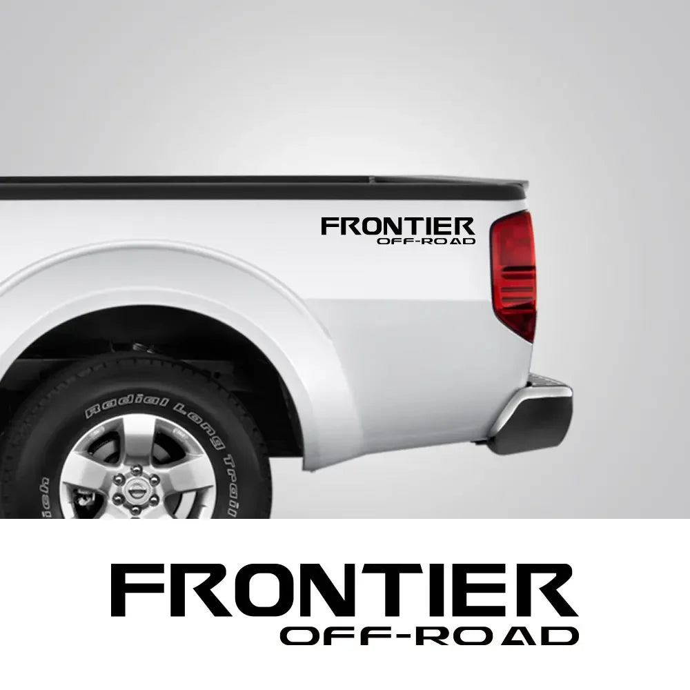 Nissan Frontier Trunk Bed Side Decal | Custom Vinyl Truck Graphic 2-Pa ...