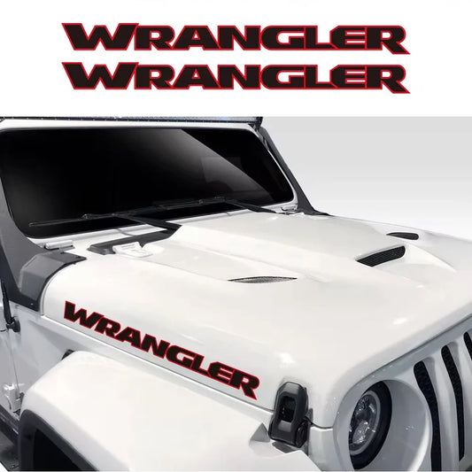 Jeep Wrangler Hood & Door Vinyl Decal: The Ultimate JK/JL/TJ/YJ Upgrade