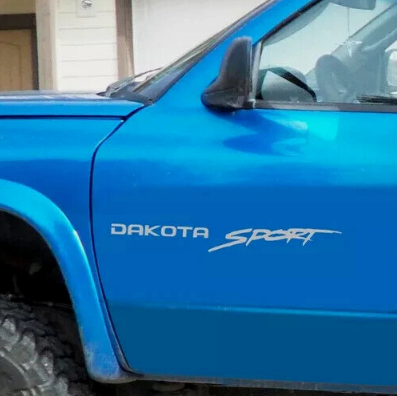Dodge Dakota Sport Side Decals 26" — Premium Vinyl Graphics Kit (Pair)