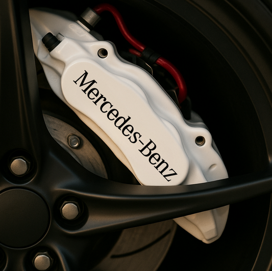 Mercedes-Benz Brake Caliper Decals – Universal Set of 8 | Quality Prints USA