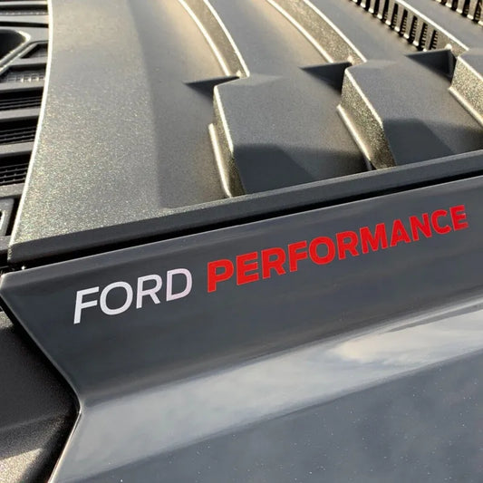Ford Performance Decal Sticker — Custom Vinyl Word Graphic for F-150 Raptor, F-250, F-350 & Explorer ST