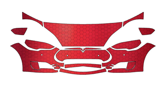 Tesla Model S (2012–2016) Front PPF Kit | Pre-Cut Paint Protection Film