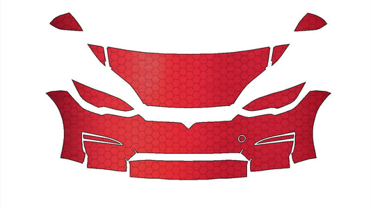 Tesla Model S (2023–2025) Front PPF Kit | Pre-Cut Paint Protection Film