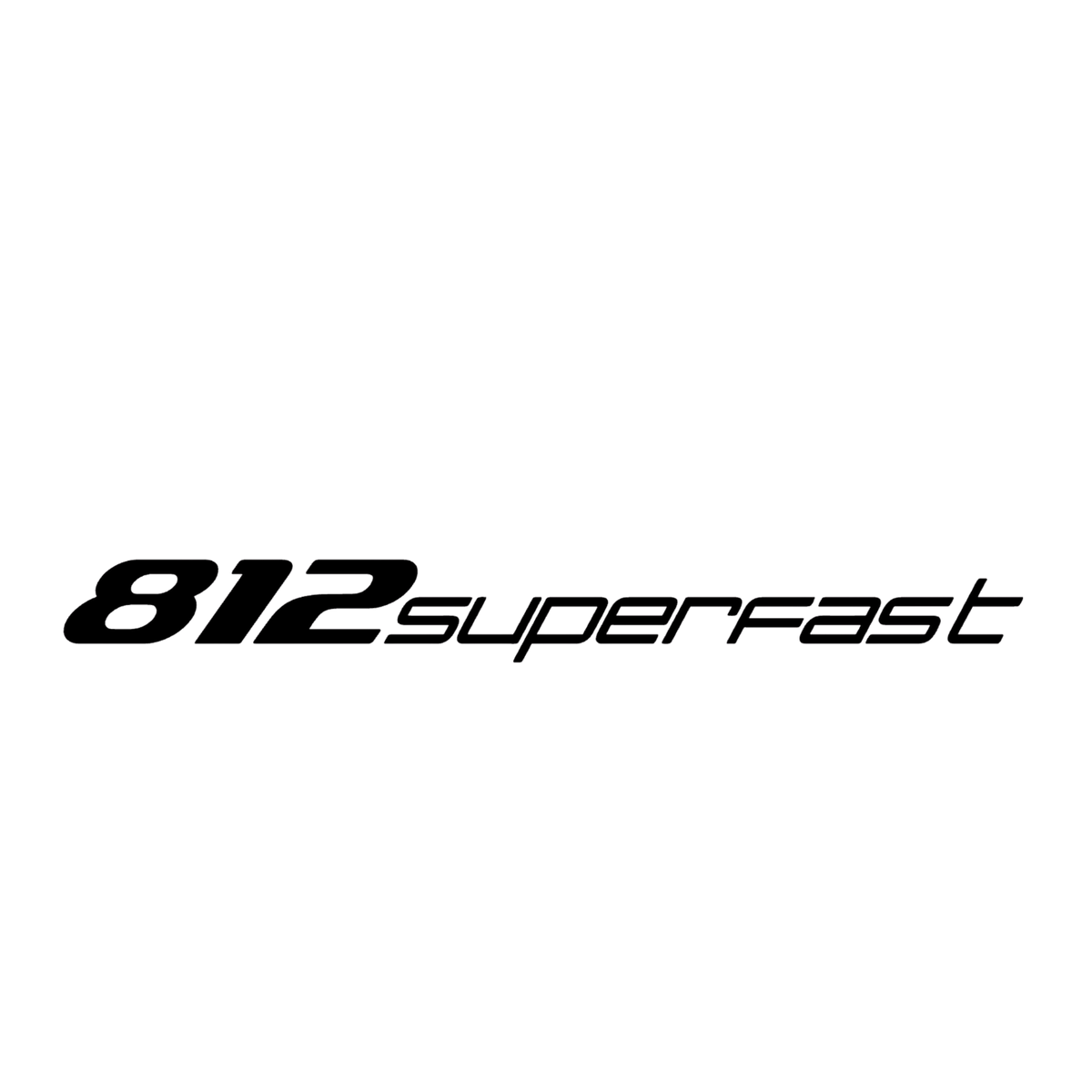 Ferarri 812 Superfast Decal