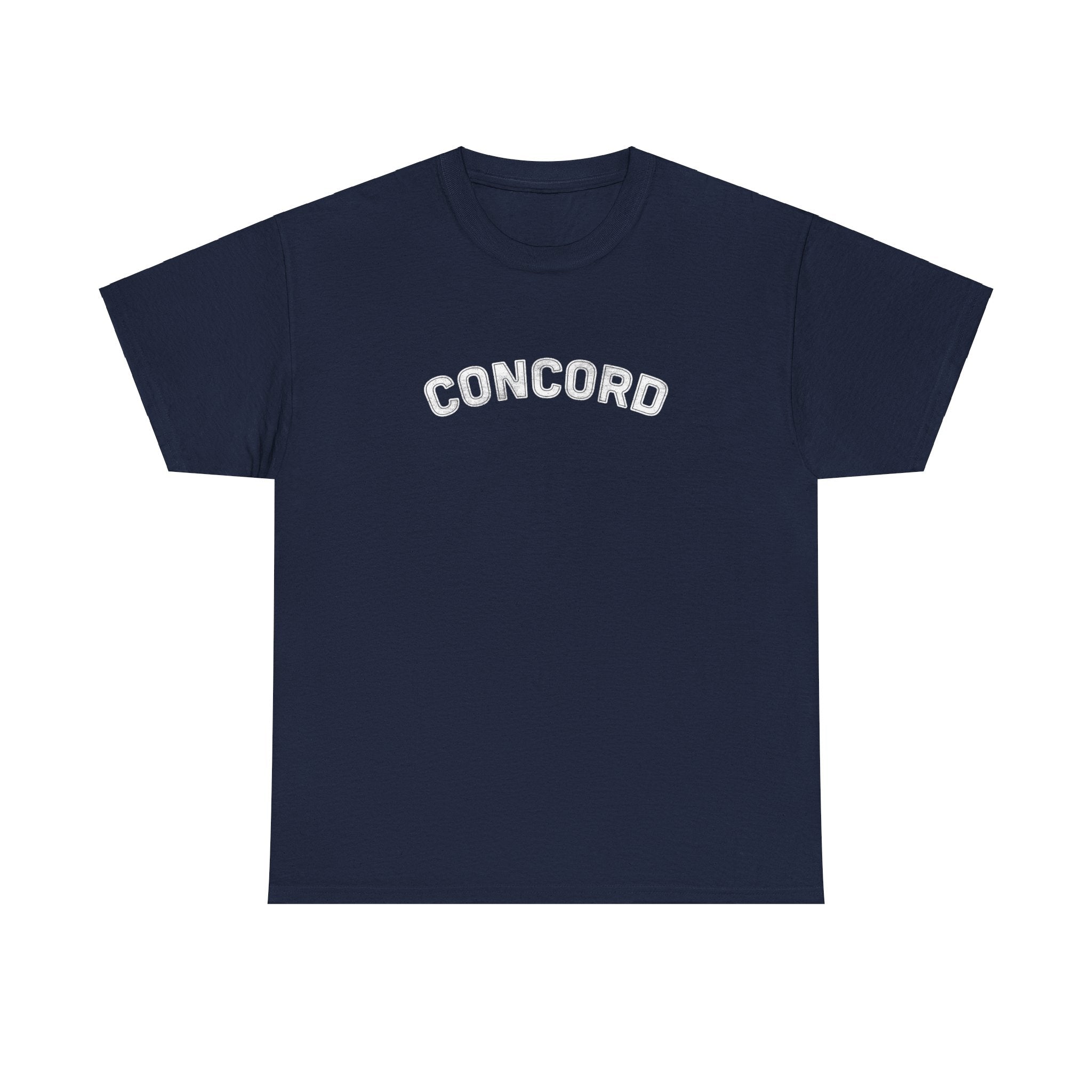 Concord North Carolina NC Curved Unisex T-Shirt