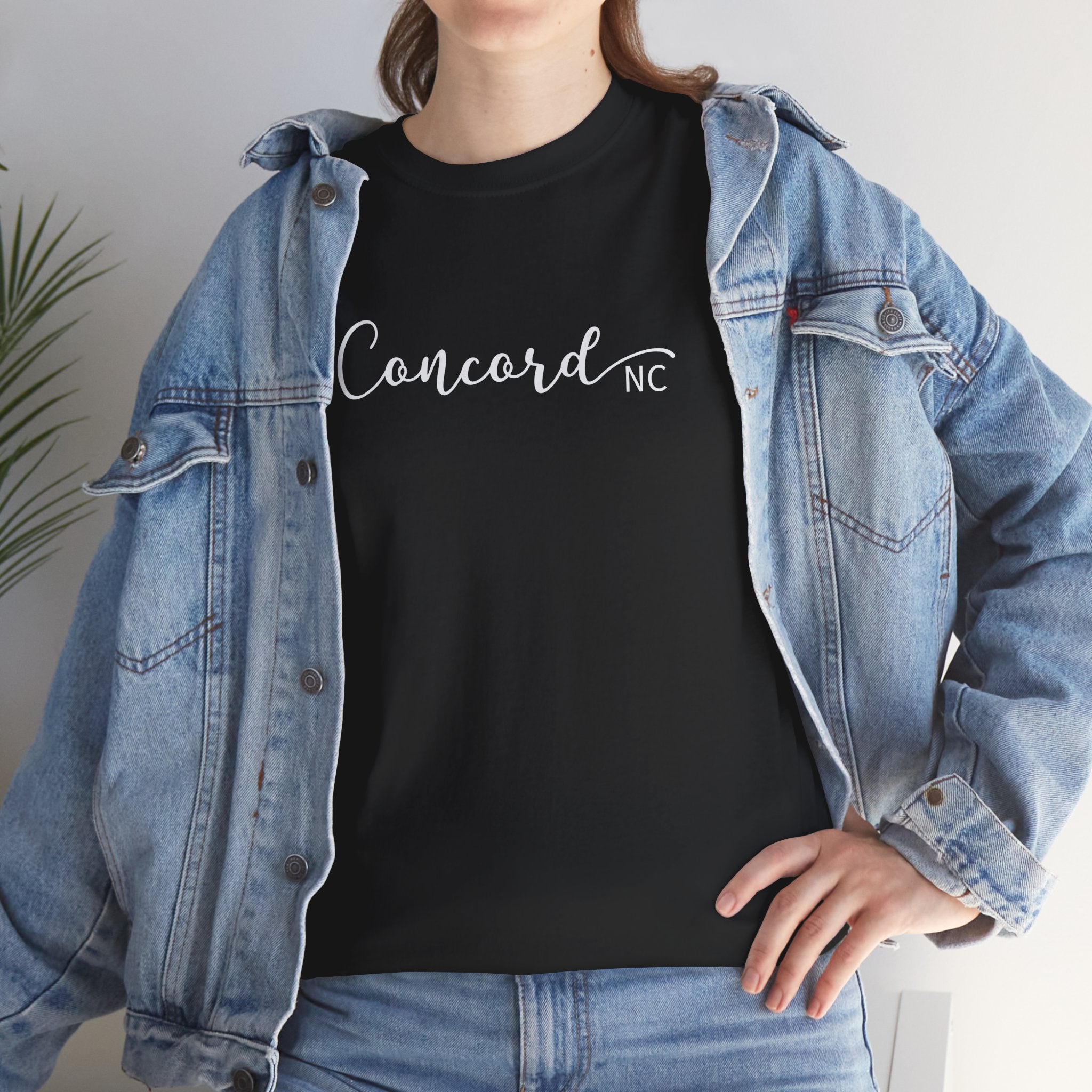 Concord North Carolina NC State Cursive Unisex T-Shirt