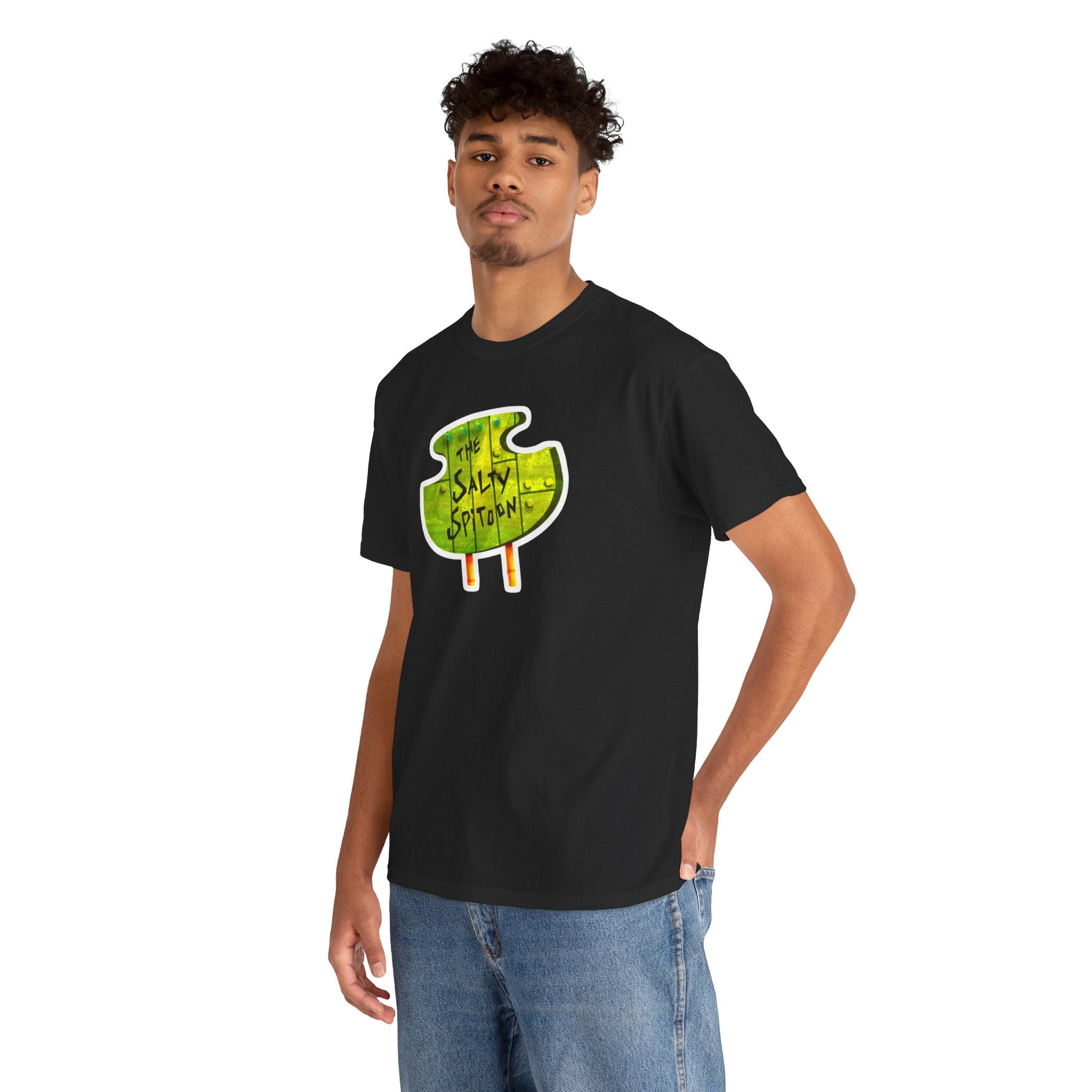 The Salty Spitoon Funny cartoon Meme Graphic Novelty Gift Unisex T-Shirt