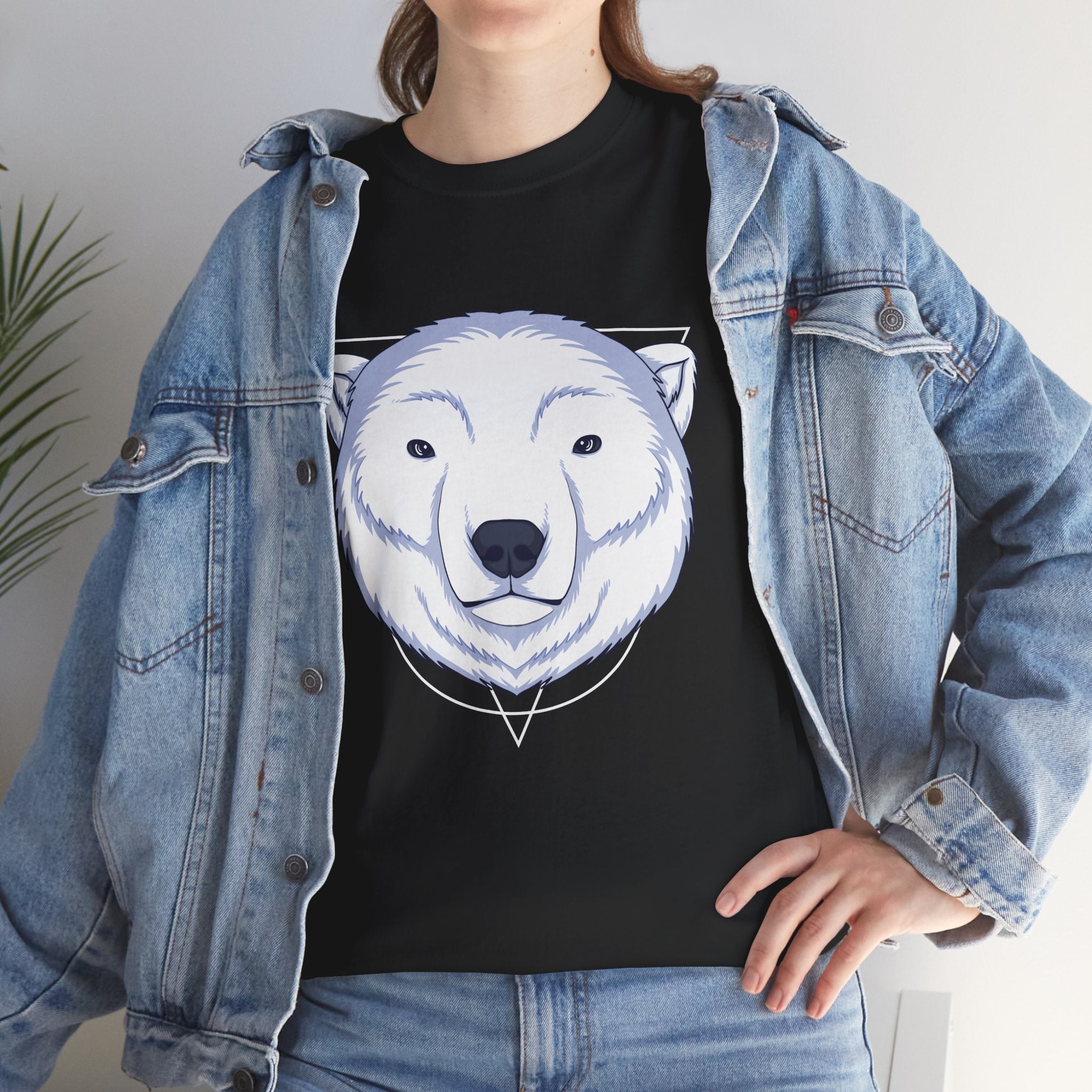 Polar Bear Head Unisex T-Shirt