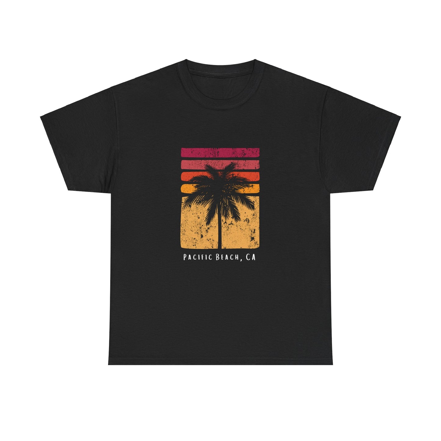 Pacific Beach PB San Diego CA Souvenir Travel Unisex Vintage Distressed T-Shirt