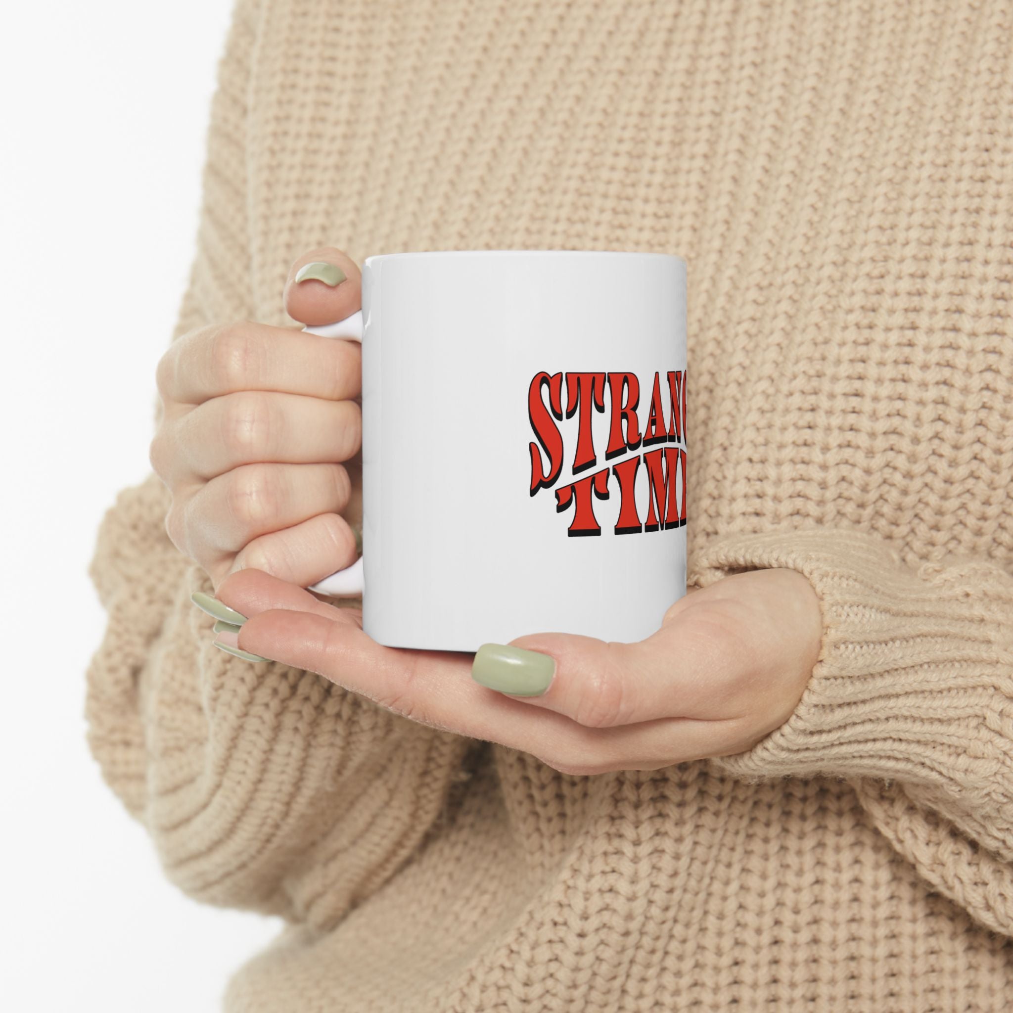 Stranger Times TV Show Graphic Novelty Ceramic Coffee Mug