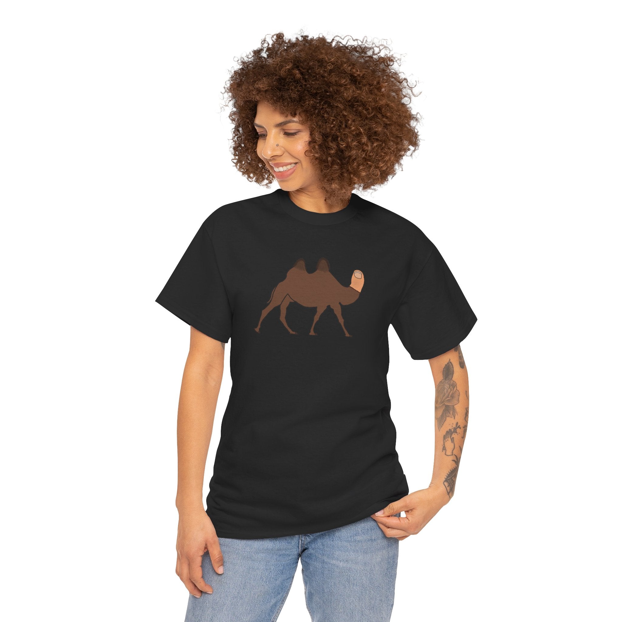 Funny Camel Toe Meme Graphic Novelty Gag Gift Unisex T-Shirt