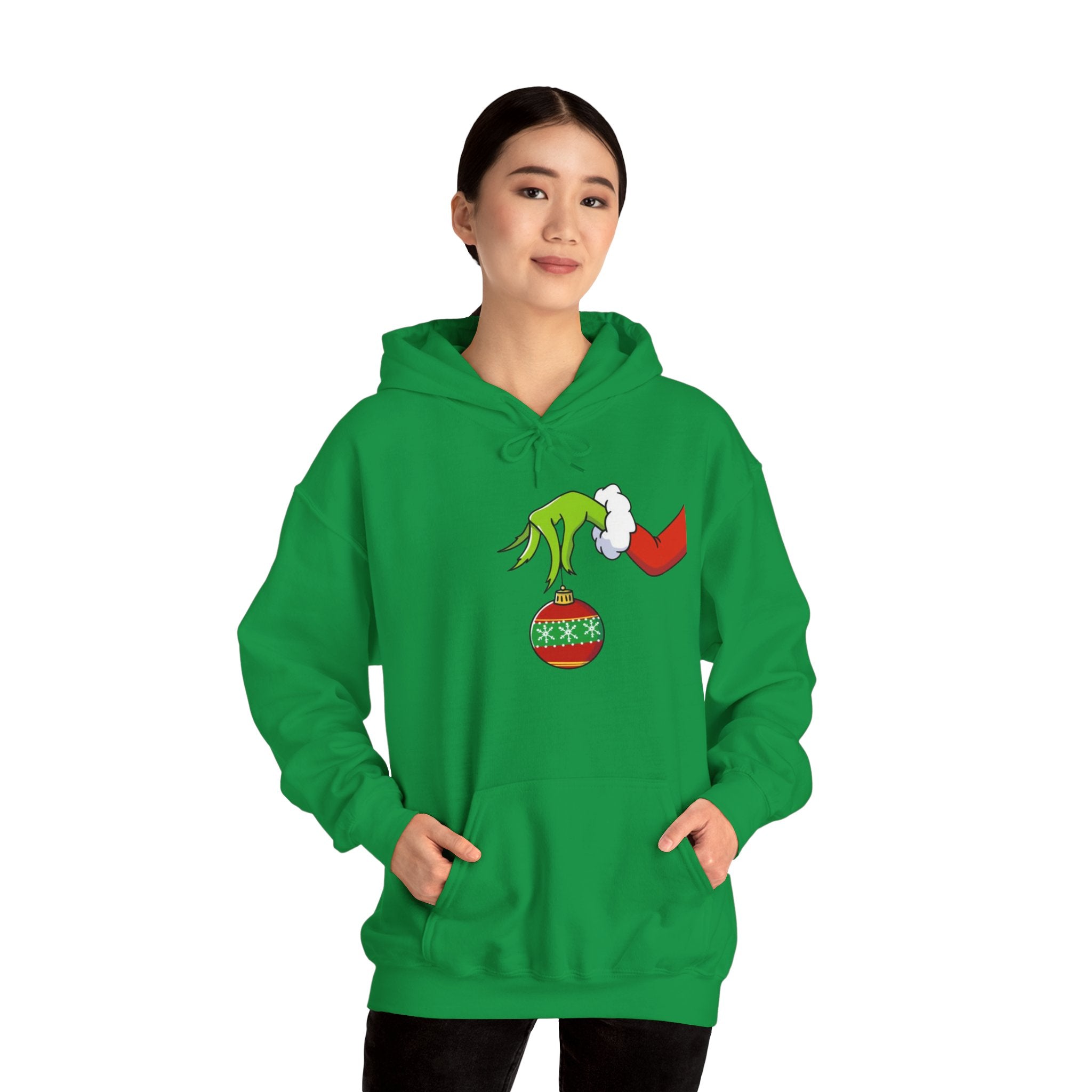 Grinch Ornament Christmas Movie Unisex Hoodie