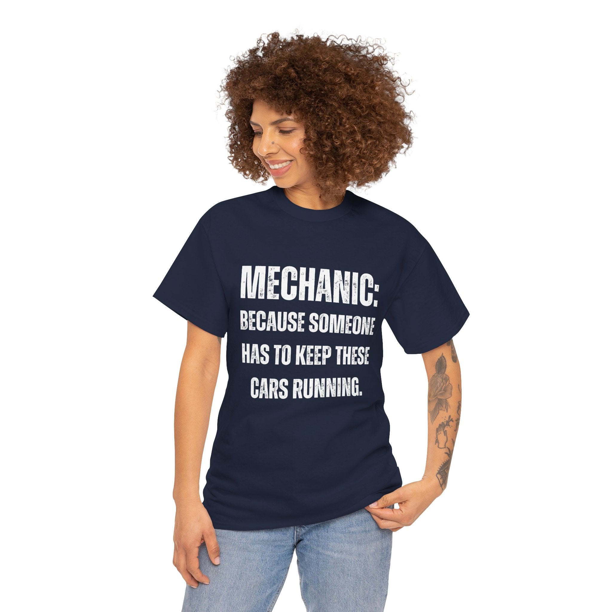 Funny Auto Car Mechanic Technician Graphic Novelty Unisex T-Shirt